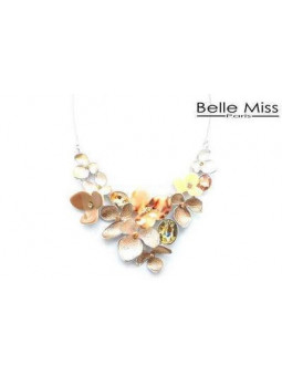 Collier fantaisie fleurs...