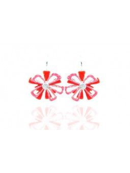 Boucles d’oreilles fleurs...