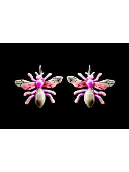 Boucles d'oreilles abeilles...