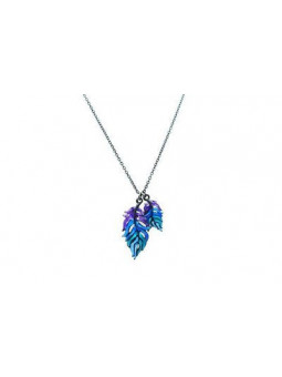 Collier IKITA duo feuilles...