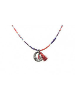 Collier IKITA perles arc en...