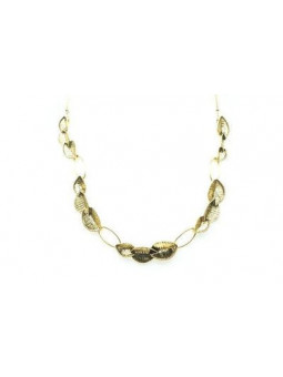 Collier IKITA feuilles et...