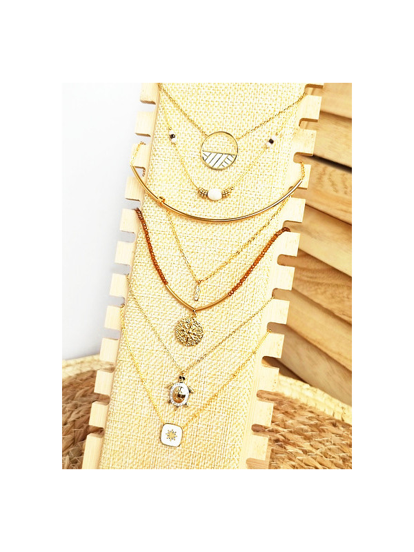 Lot Colliers Acier Inoxydable B03 