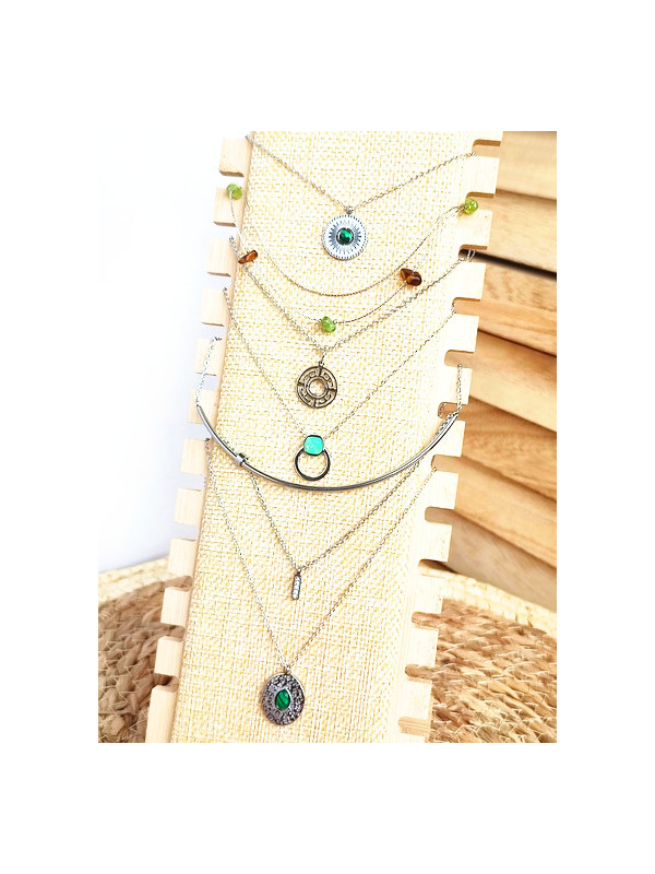 Lot Colliers Acier Inoxydable B05 