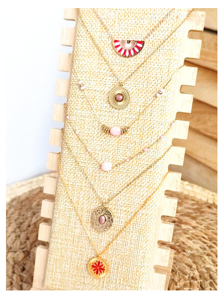 Lot Colliers Acier Inoxydable B06 