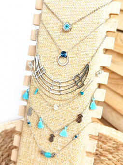 Lot Colliers Acier Inoxydable B07 