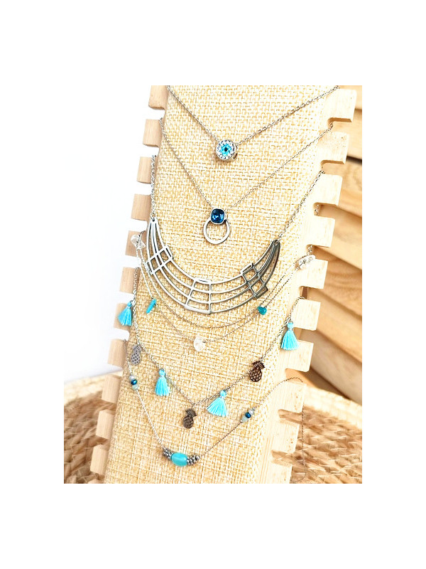 Lot Colliers Acier Inoxydable B07 