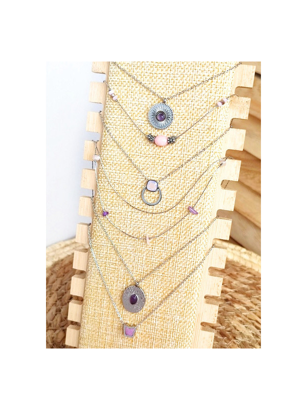 Lot Colliers Acier Inoxydable B09 