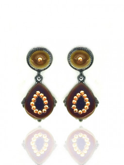 Boucles d'oreilles x 12 