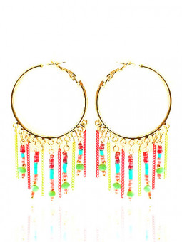 Boucles d'oreilles x 12 