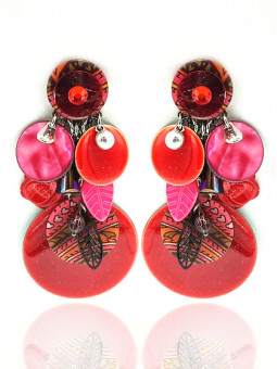 Boucles d'oreilles x 12 