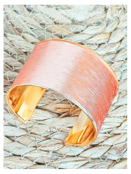 Bracelet manchette vermeil 