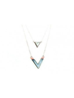 Collier IKITA duo chaines...