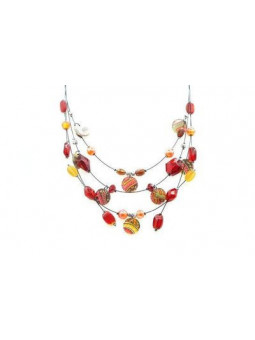 Collier IKITA cables noirs...