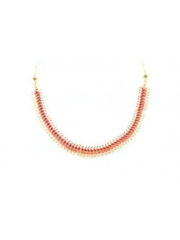 Collier IKITA métal doré...