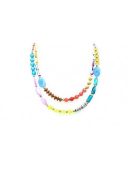 Collier IKITA perles multi...