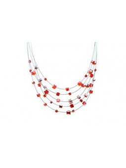 Collier IKITA perles cube...