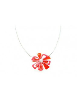 Collier IKITA large fleur...