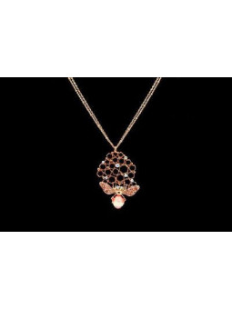 Collier sautoir ruche...