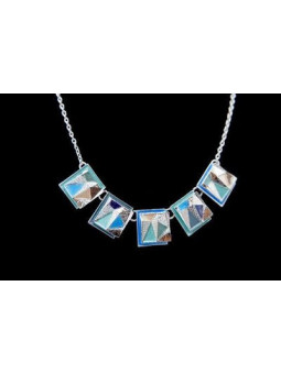 Collier IKITA cadres argent...