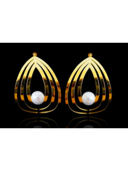 Boucles d'oreilles Acier Inoxydable BOGCMKTPD0513-002