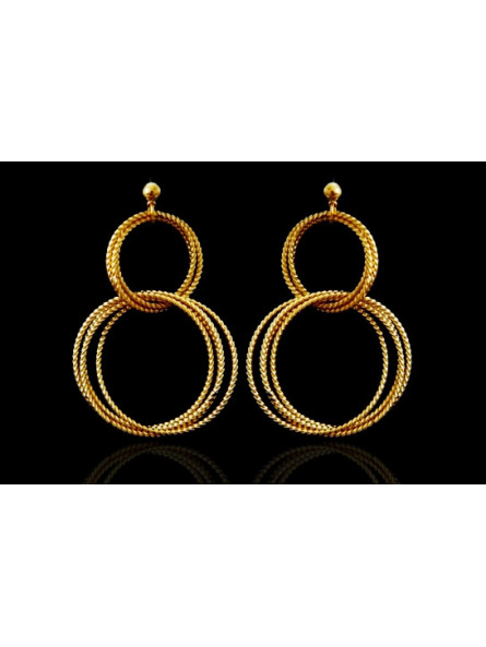 Boucles d'oreilles Acier Inoxydable BOGCMKTPD0513-003