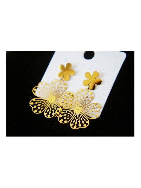 Boucles d'oreilles Acier Inoxydable BOGCMKTPD0513-013