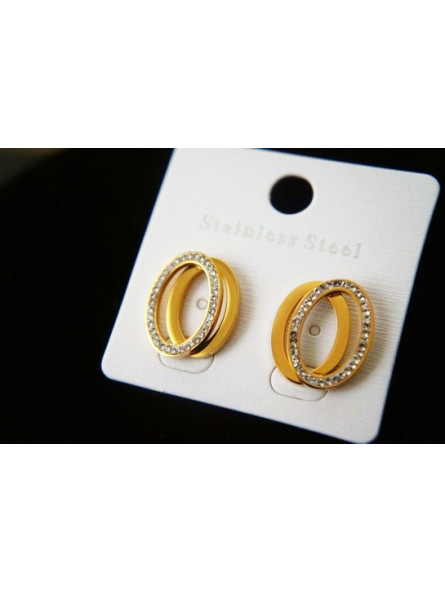 Boucles d'oreilles Acier Inoxydable BOGCMKTPD0513-014