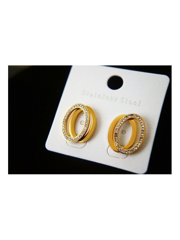 Boucles d'oreilles Acier Inoxydable BOGCMKTPD0513-014