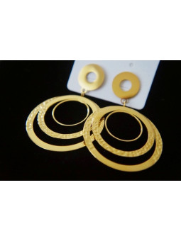 Boucles d'oreilles Acier Inoxydable BOGCMKTPD0513-015