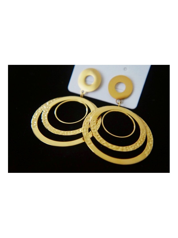 Boucles d'oreilles Acier Inoxydable BOGCMKTPD0513-015