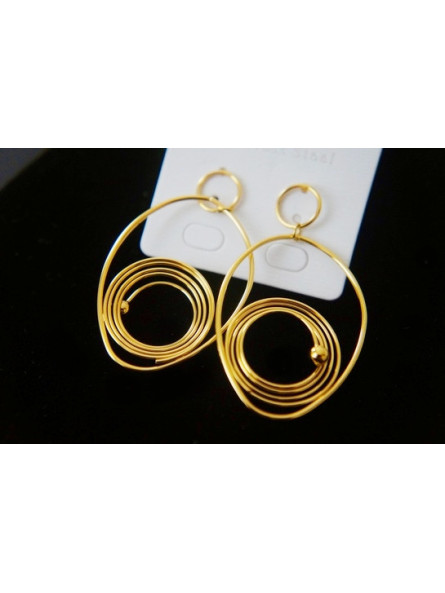 Boucles d'oreilles Acier Inoxydable BOGCMKTPD0513-025