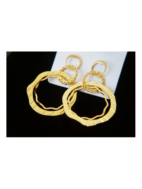 Boucles d'oreilles Acier Inoxydable BOGCMKTPD0513-027