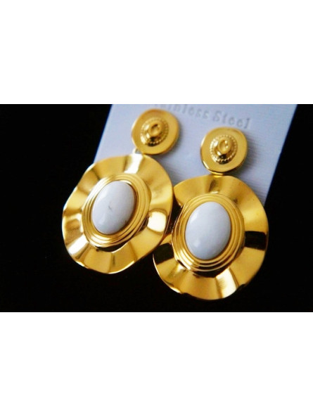 Boucles d'oreilles Acier Inoxydable BOGCMKTPD0513-028