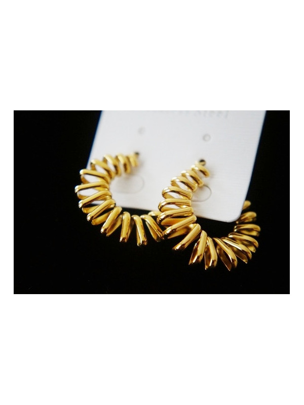 Boucles d'oreilles Acier Inoxydable BOGCMKTPD0513-030