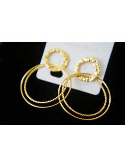 Boucles d'oreilles Acier Inoxydable BOGCMKTPD0513-031