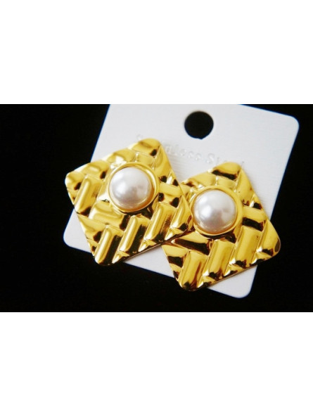 Boucles d'oreilles Acier Inoxydable BOGCMKTPD0513-032