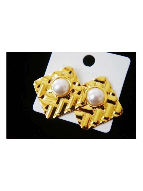 Boucles d'oreilles Acier Inoxydable BOGCMKTPD0513-032