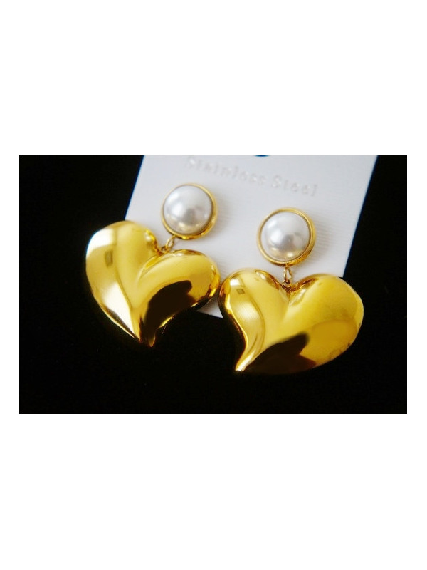 Boucles d'oreilles Acier Inoxydable BOGCMKTPD0513-034