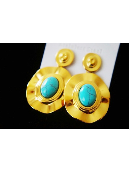 Boucles d'oreilles Acier Inoxydable BOGCMKTPD0513-039