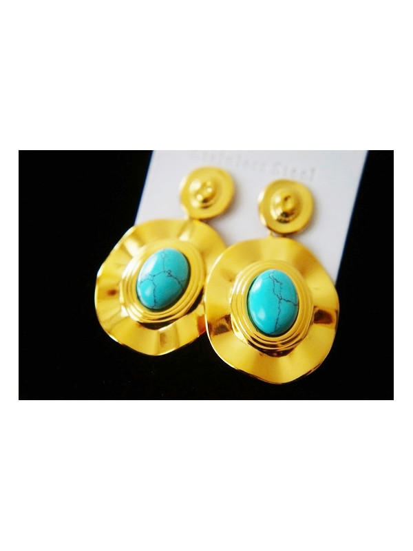 Boucles d'oreilles Acier Inoxydable BOGCMKTPD0513-039