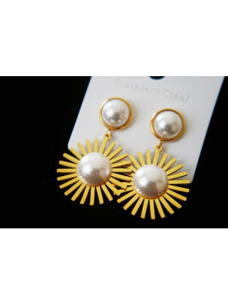 Boucles d'oreilles Acier Inoxydable BOGCMKTPD0513-042