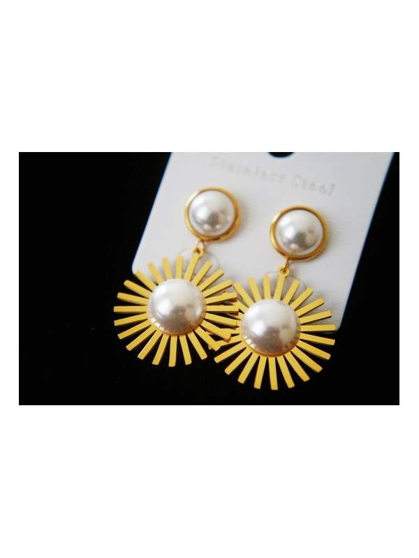 Boucles d'oreilles Acier Inoxydable BOGCMKTPD0513-042