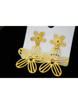 Boucles d'oreilles Acier Inoxydable BOGCMKTPD0513-043