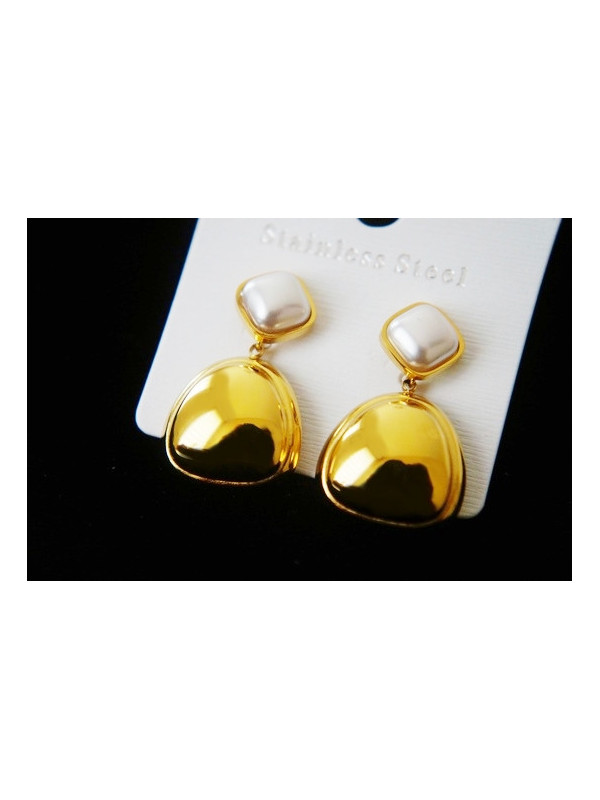 Boucles d'oreilles Acier Inoxydable BOGCMKTPD0513-045