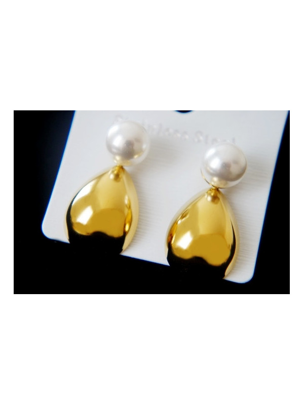 Boucles d'oreilles Acier Inoxydable BOGCMKTPD0513-049