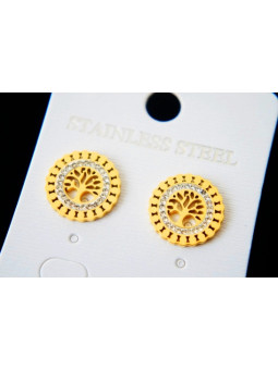 Boucles d'oreilles Acier Inoxydable BOGCMKTPD0513-059