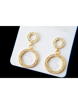 Boucles d'oreilles Acier Inoxydable BOGCMKTPD0513-060