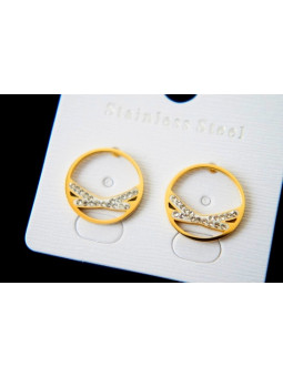 Boucles d'oreilles Acier Inoxydable BOGCMKTPD0513-063