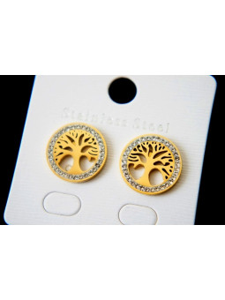 Boucles d'oreilles Acier Inoxydable BOGCMKTPD0513-069